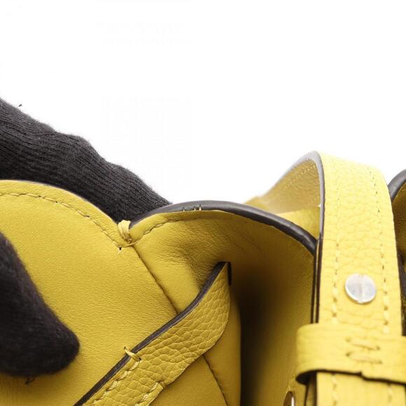 LOUIS VUITTON Yellow Leather Bag - Picture 8 of 9